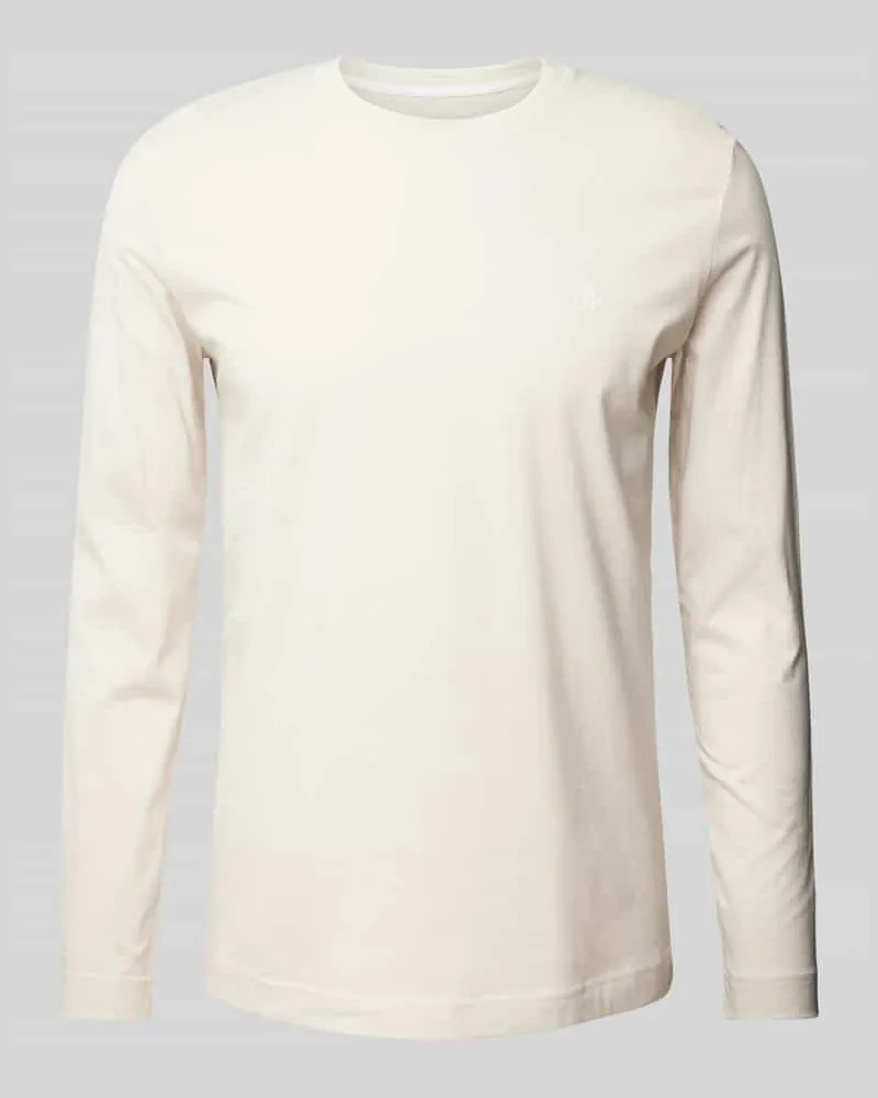 Marc O'Polo Regular Fit Langarmshirt aus reiner Baumwolle 