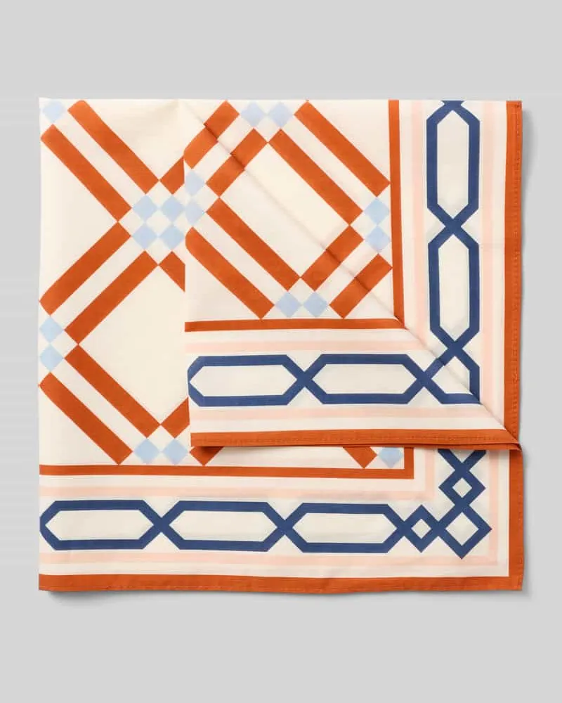 Selected Homme Tuch aus reiner Baumwolle Modell 'NICOLAJ BANDANA Offwhite