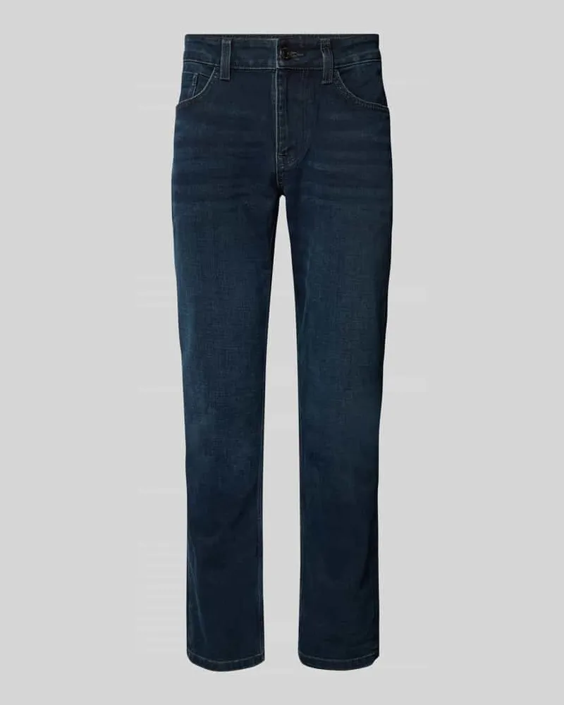 Tom Tailor Regular Slim Fit Jeans mit Stretch-Anteil Modell 'Josh 