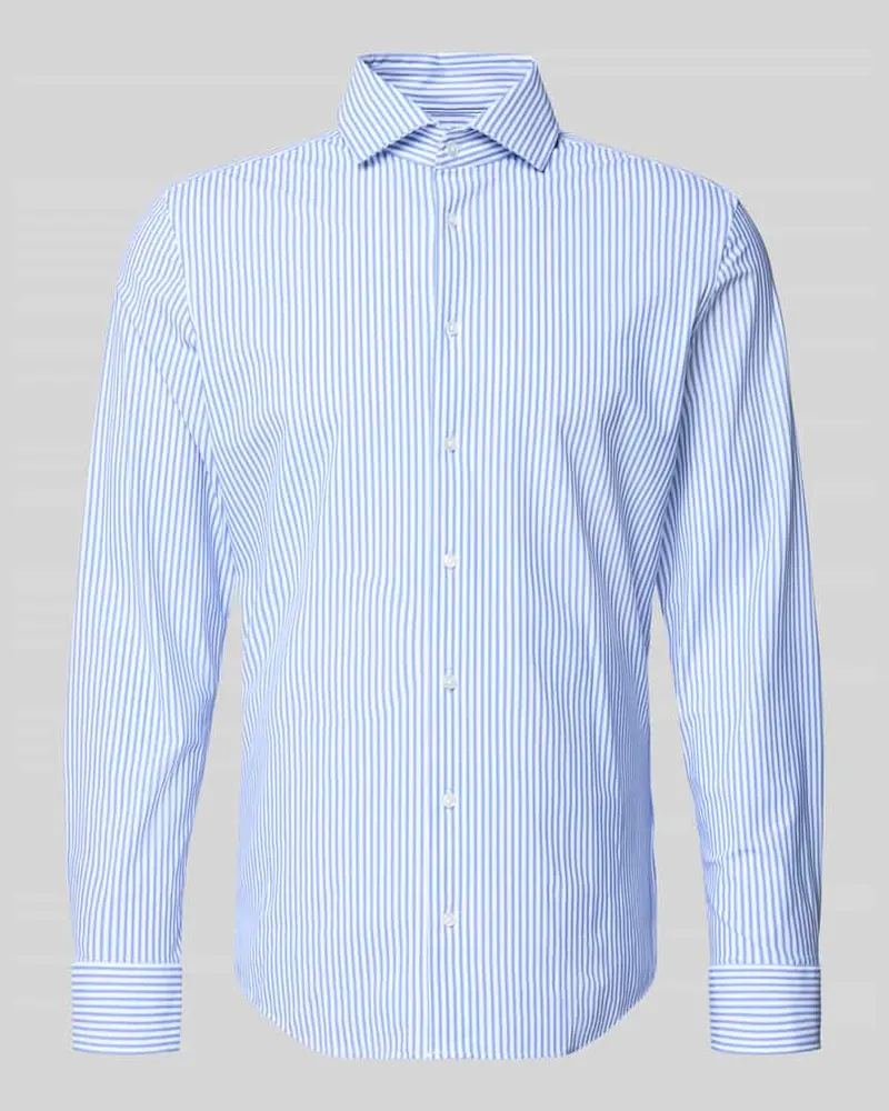 Seidensticker Slim Fit Business-Hemd mit Haifischkragen Royal