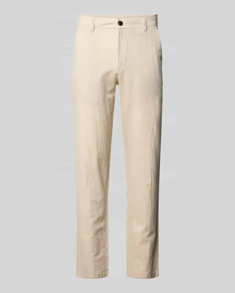 Jack & Jones Tapered Fit Hose mit Eingrifftaschen Modell 'STACE Hellgrau