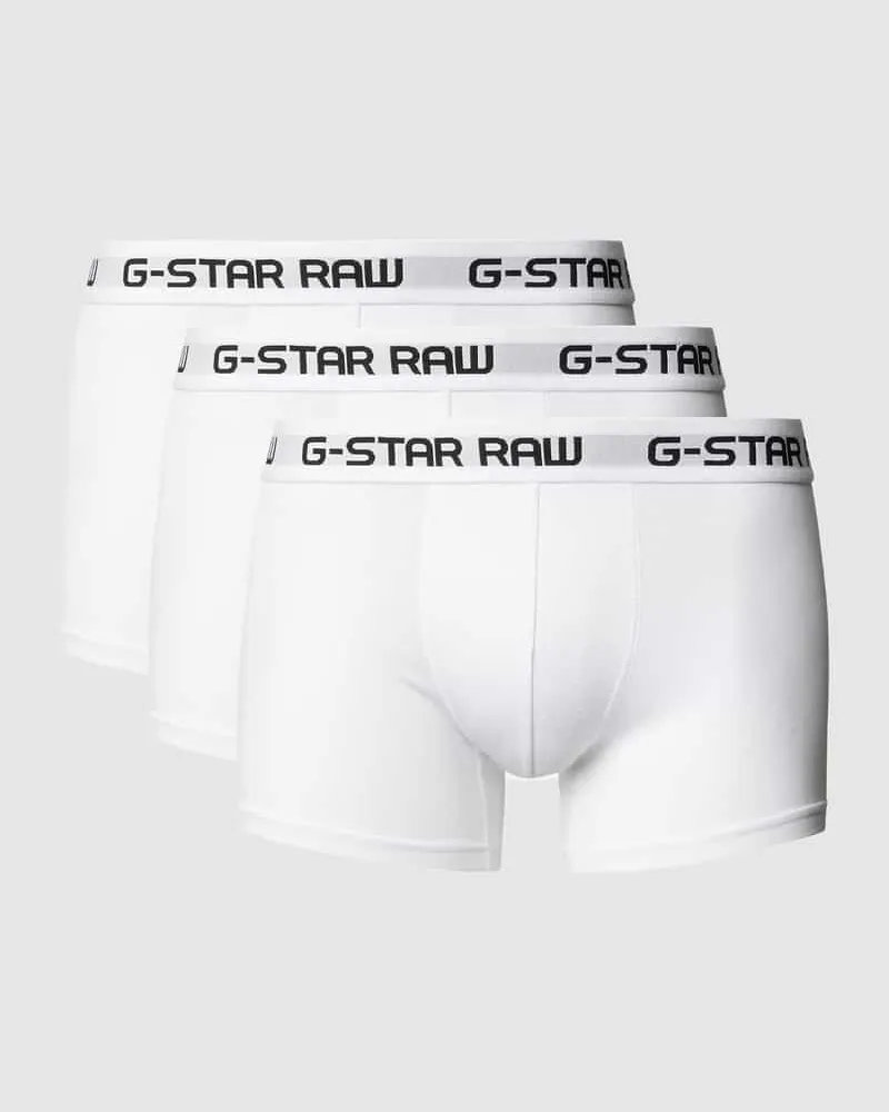 G-STAR RAW Trunks im 3er-Pack Weiss