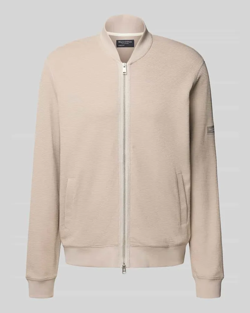 Marc O'Polo Regular Fit Strickjacke aus reiner Baumwolle 