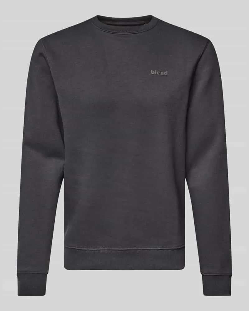 Blend Sweatshirt mit gerippten Abschlüssen Modell 'Downton 