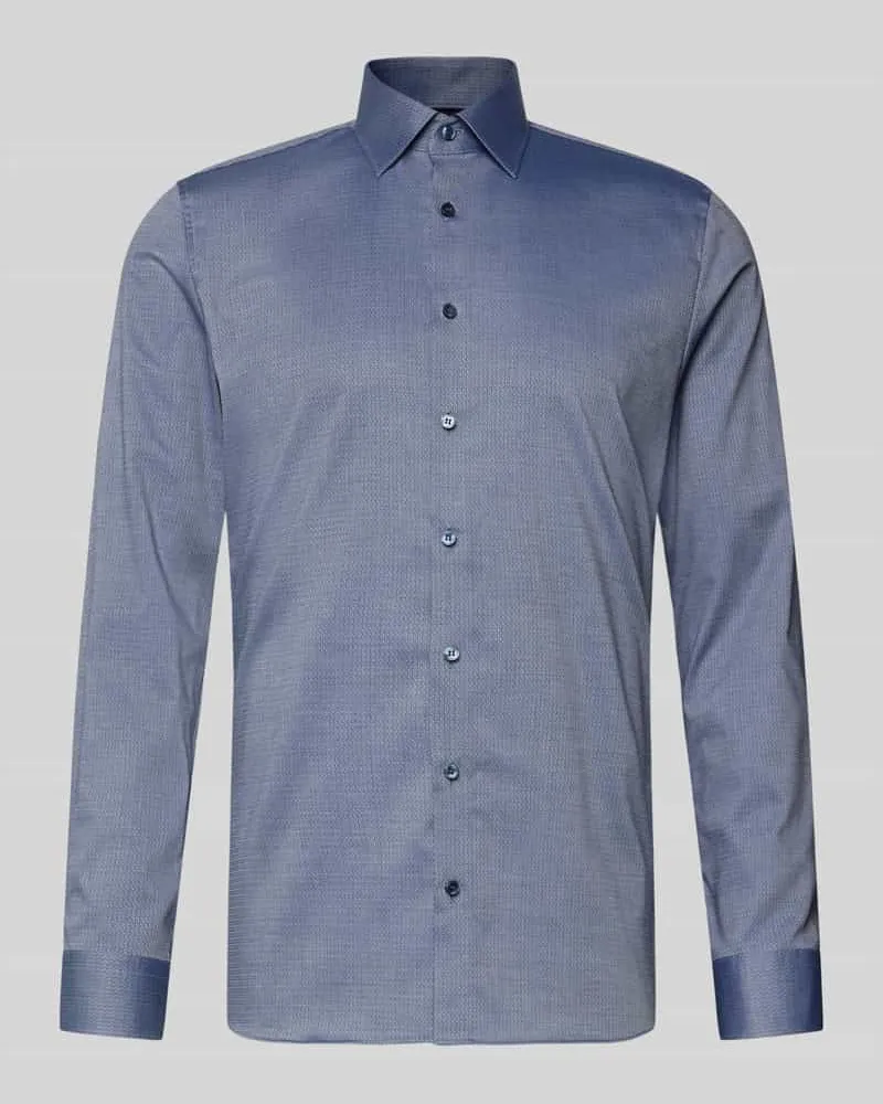 Olymp Super Slim Fit Business-Hemd mit Kentkragen 