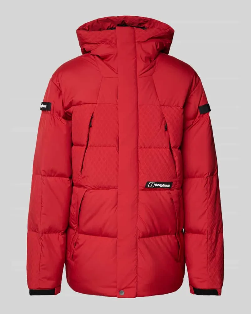 Berghaus Steppjacke mit Label-Patch Modell 'Fawdon Rot