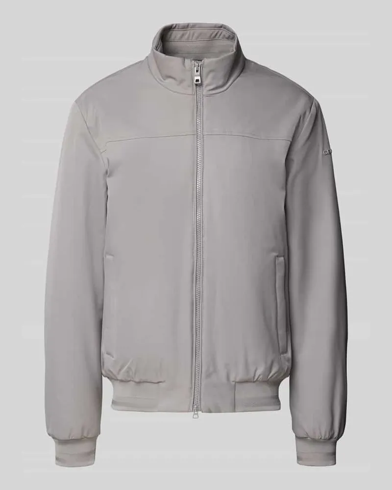 Geox Jacke mit Stehkragen Modell 'VINCINT Graphit