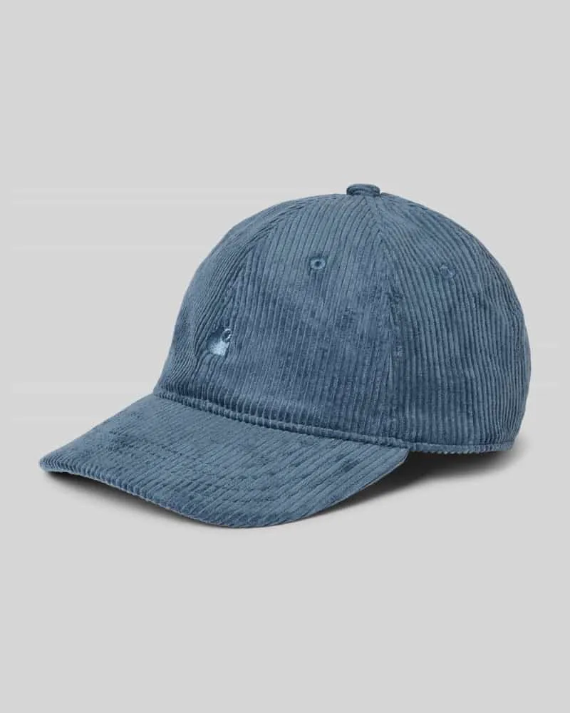 Carhartt WIP Basecap mit Label-Stitching Eisblau
