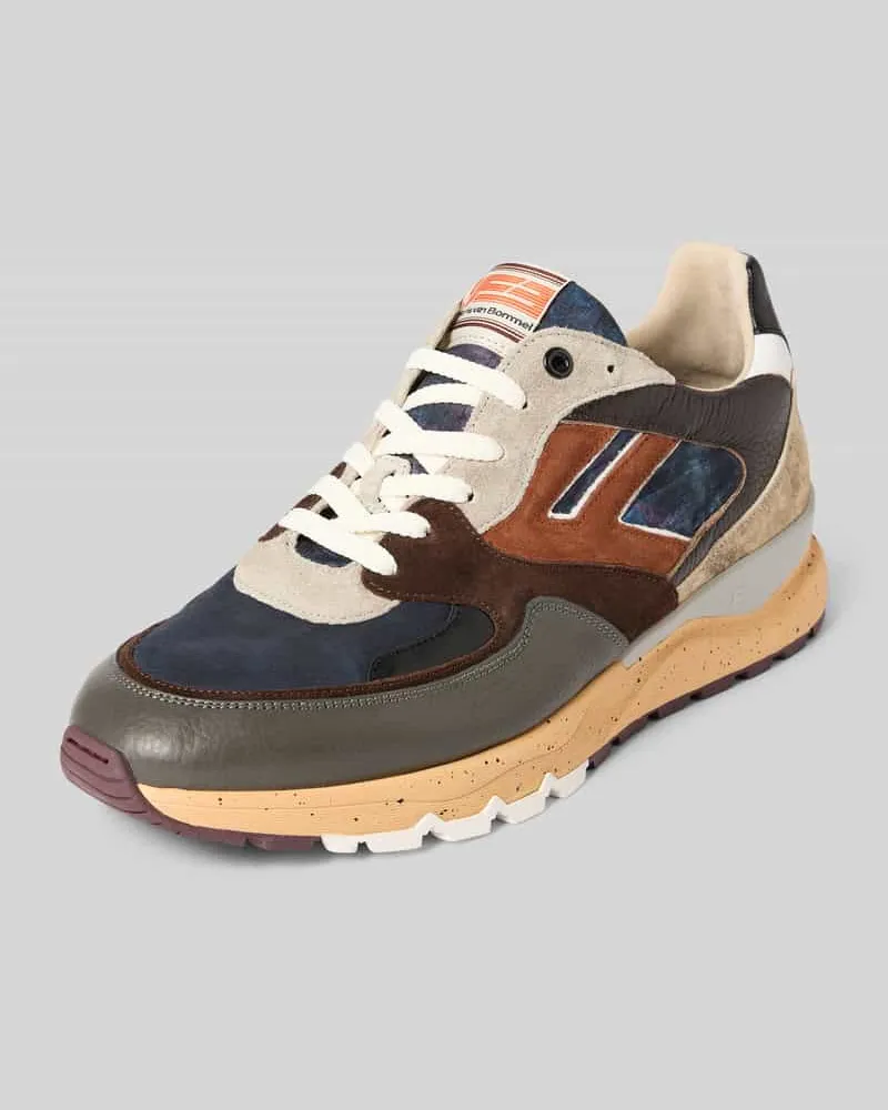 Floris van Bommel Sneaker mit Schnürung Modell 'De Treener Marine