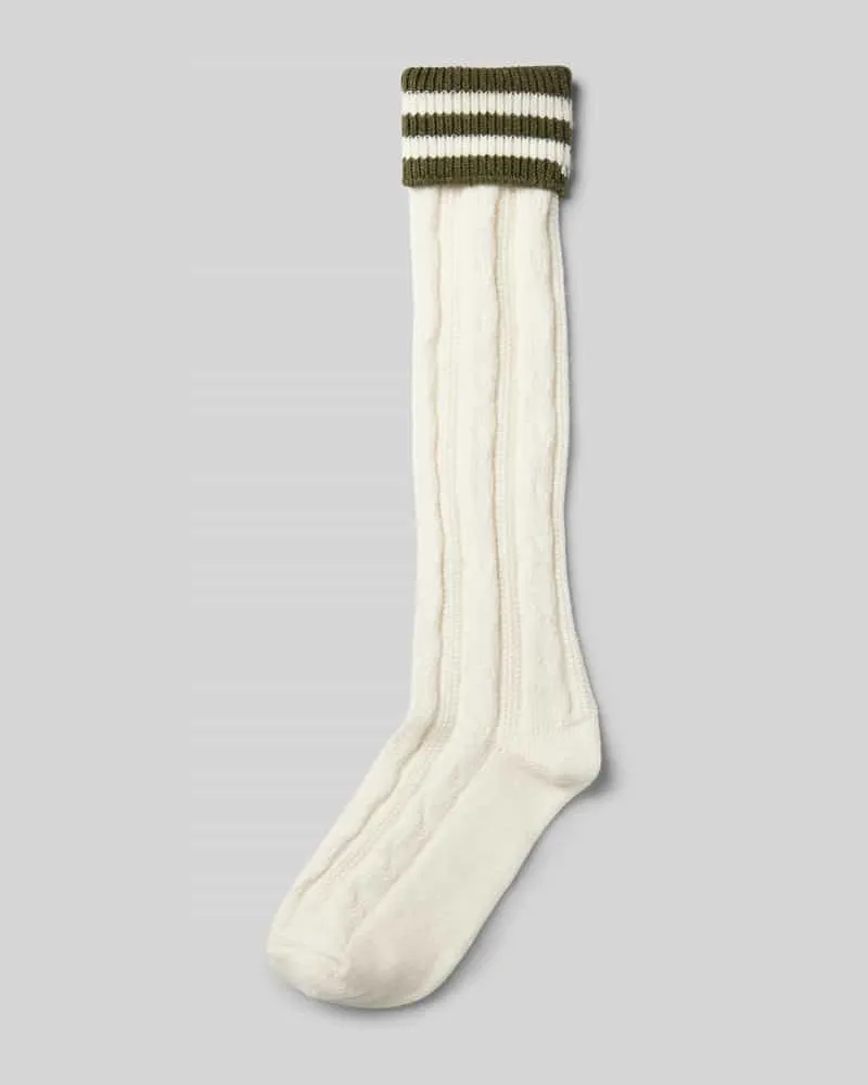 Camano Socken mit Zopfmuster Modell 'COSY WIESN 