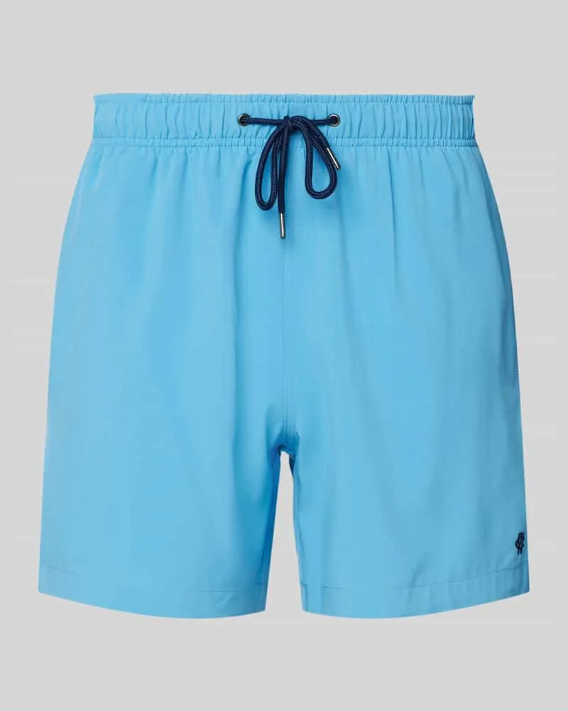 McNeal Relaxed Fit Badeshorts mit Logo-Stitching 