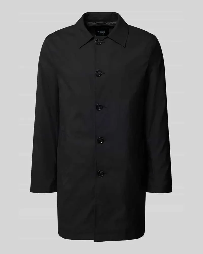 McNeal Mantel mit Knopfleiste Black