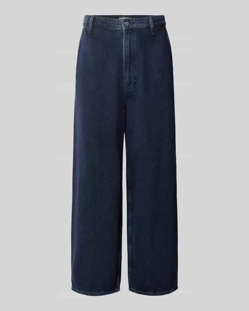 Armedangels Baggy Jeans aus reiner Baumwolle Modell 'Kaavo Marine