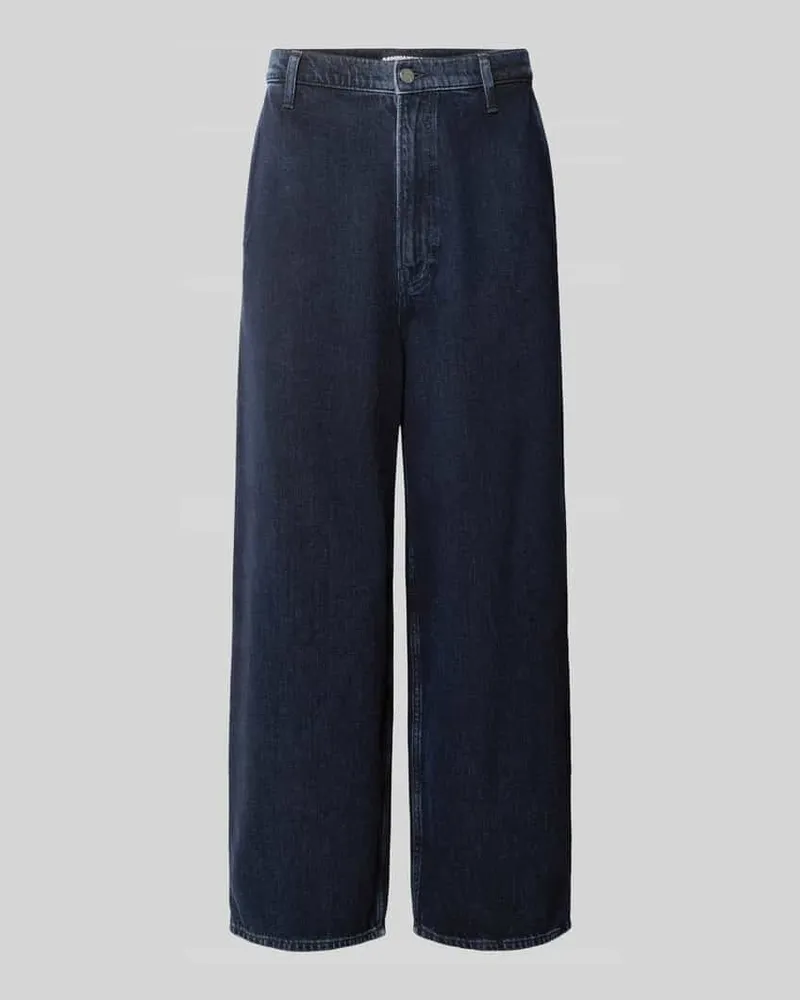 Armedangels Baggy Jeans aus reiner Baumwolle Modell 'Kaavo Marine