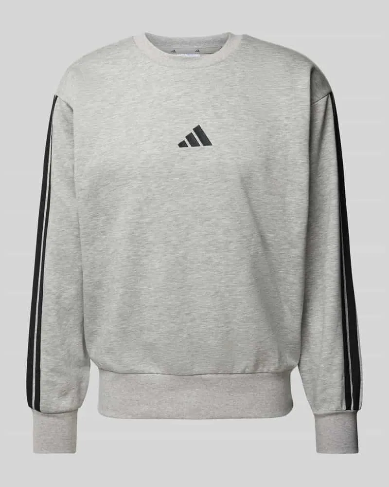 adidas Sweatshirt mit Label-Print 
