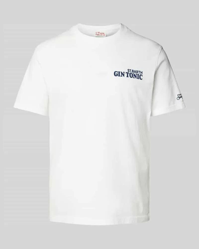MC2 Saint Barth T-Shirt mit Rundhalsausschnitt Modell 'TASTE GIN TONIC 