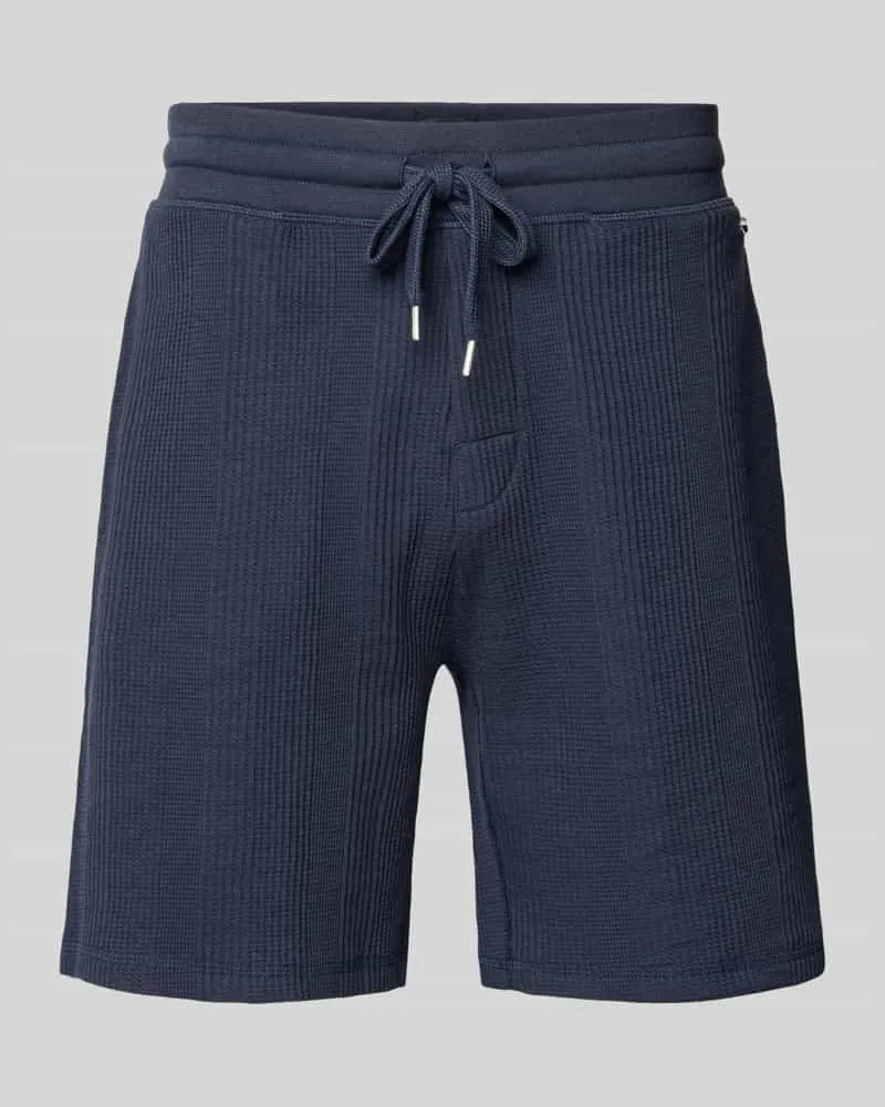 HUGO BOSS Regular Fit Sweatshorts aus Baumwoll-Mix 
