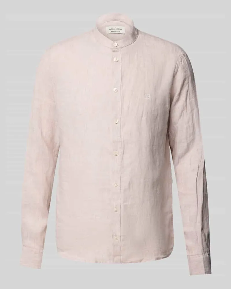 Casual Friday Slim Fit Freizeithemd aus Leinen Modell 'Anton 