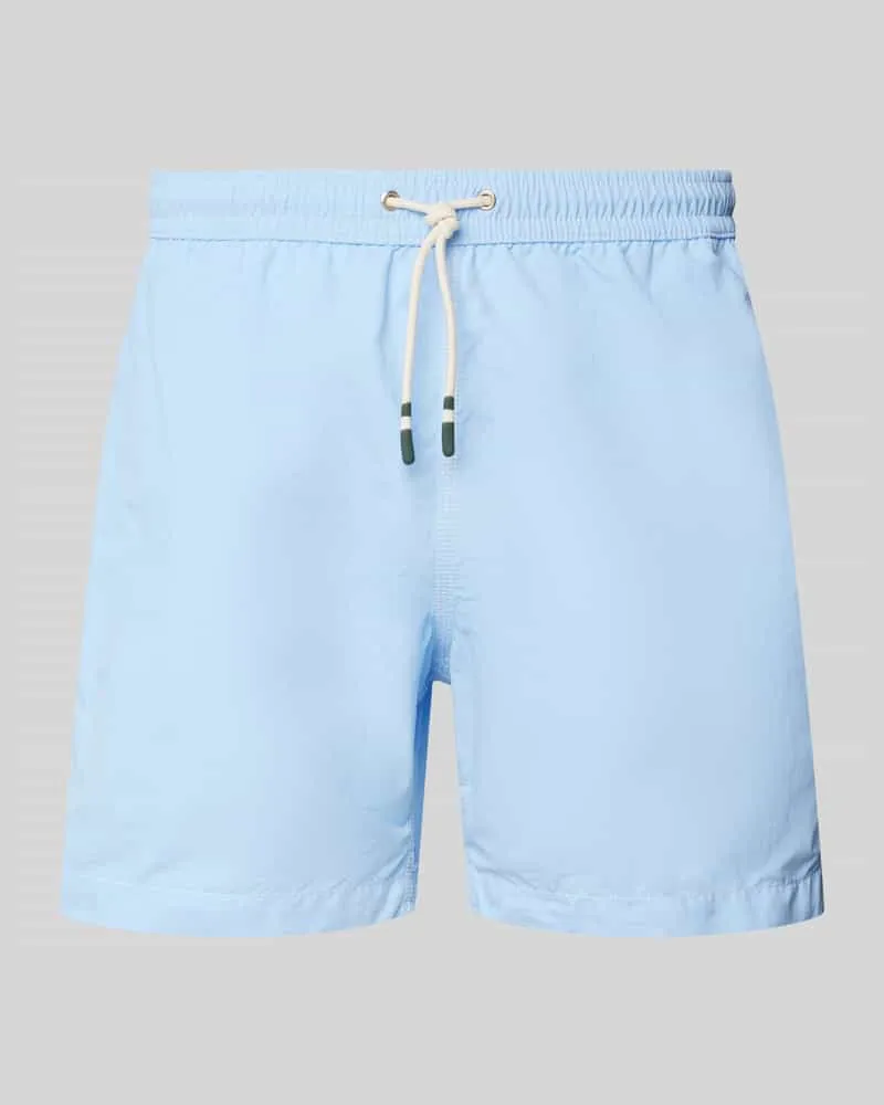 Hartford Badehose mit elastischem Bund Hellblau