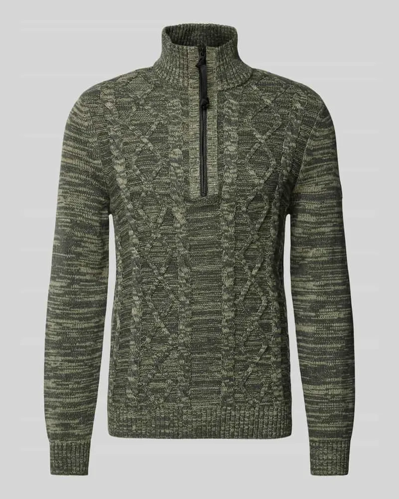 Lerros Strickpullover mit gerippten Abschlüssen 