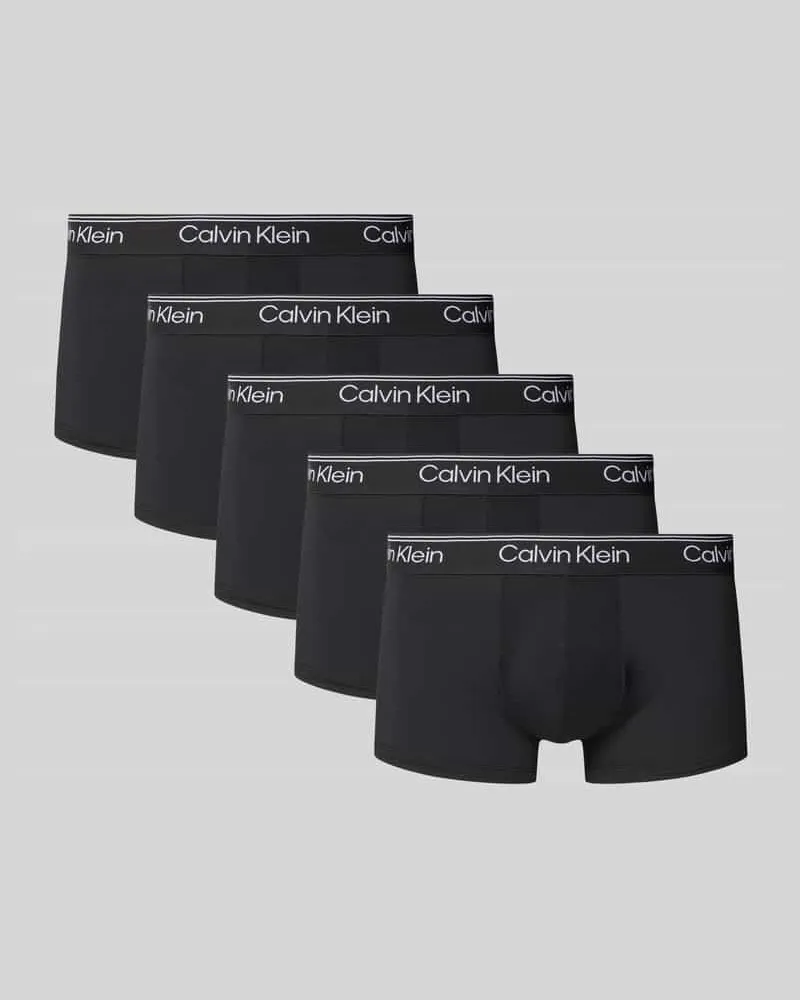 Calvin Klein Trunks mit elastischem Logo-Bund im 5er-Pack 
