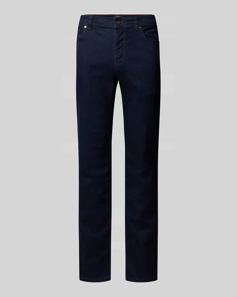 McNeal Straight Fit Jeans mit 5-Pocket-Design 