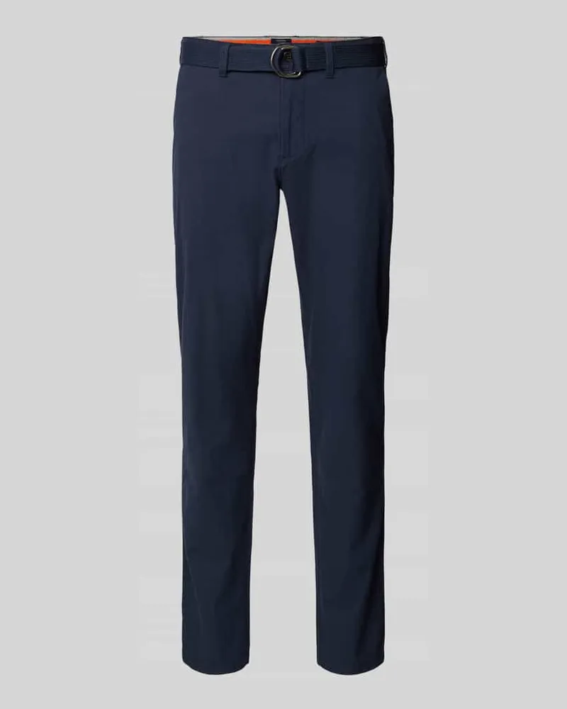 McNeal Stoffhose mit französischen Eingrifftaschen Marine