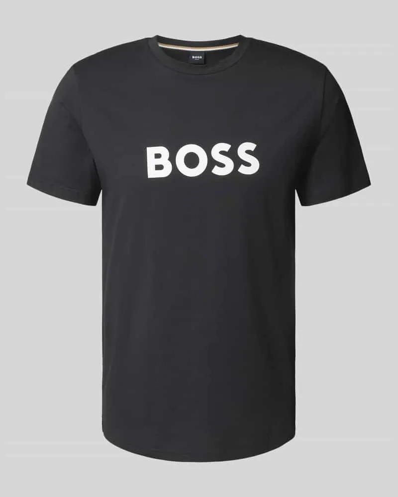 HUGO BOSS T-Shirt mit Label-Print 
