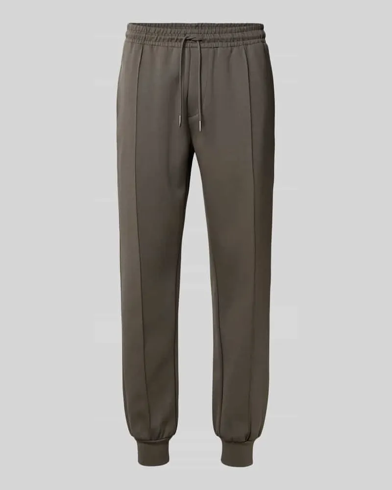 Antony Morato Slim Fit Sweatpants mit Tunnelzug Modell 'Carrot Oliv
