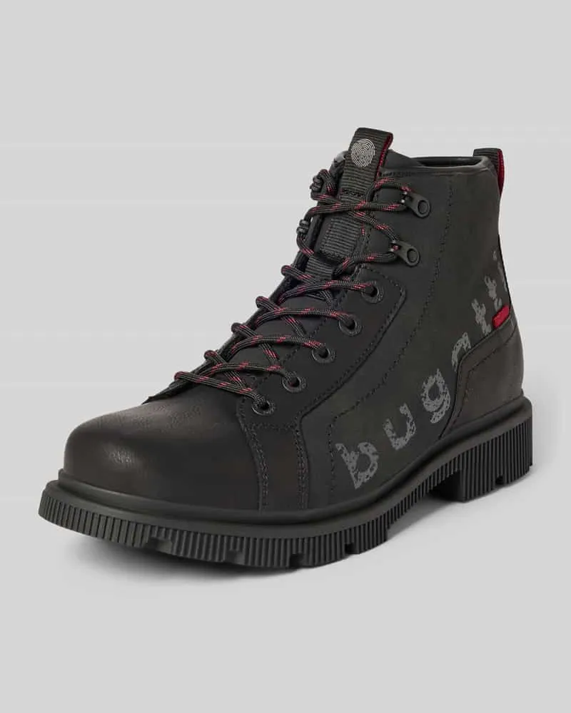 Bugatti Boots mit Reißverschluss Modell 'Aral Black