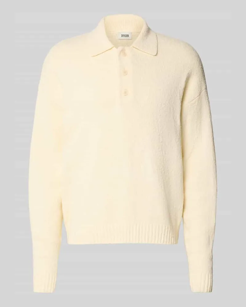 Drykorn Strickpullover mit Polokragen Modell 'BEKKET 