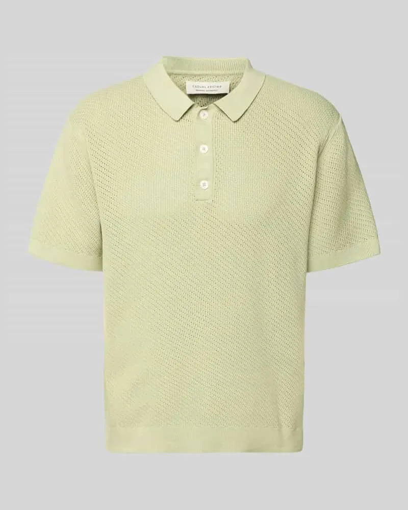 Casual Friday Regular Fit Poloshirt mit Label-Detail Modell 'ISAKSSON Lind