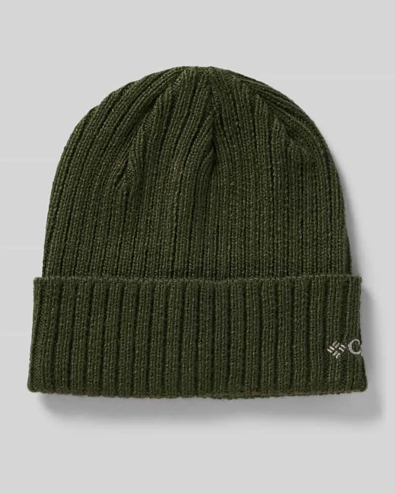 Columbia Sportswear Company Beanie mit Label-Stitching Oliv