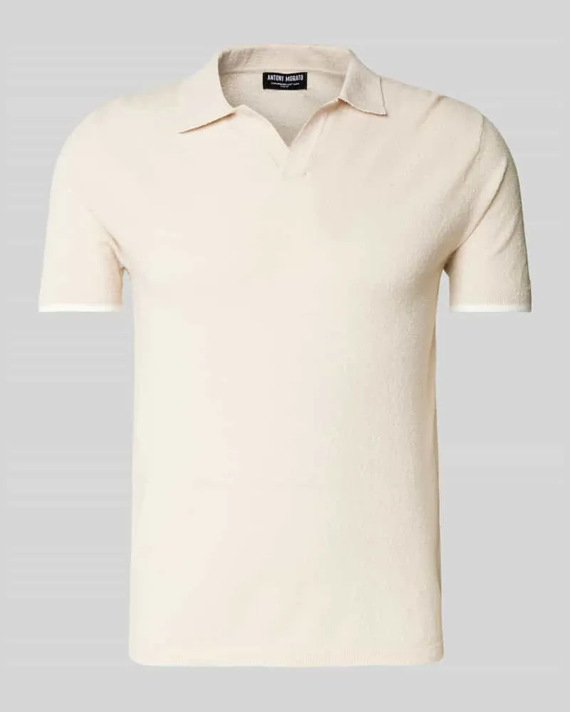 Antony Morato Slim Fit Poloshirt mit V-Ausschnitt 