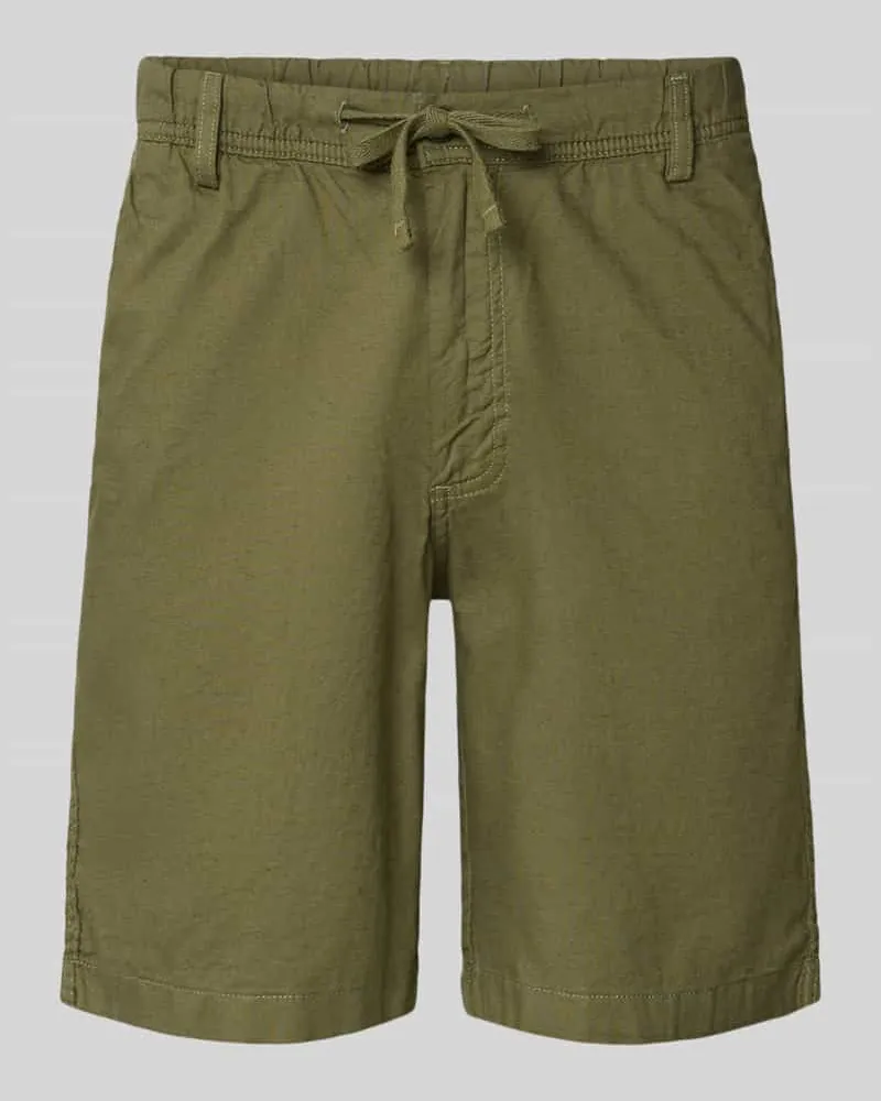 Jack & Jones Shorts mit Tunnelzug Modell 'JAIDEN Oliv