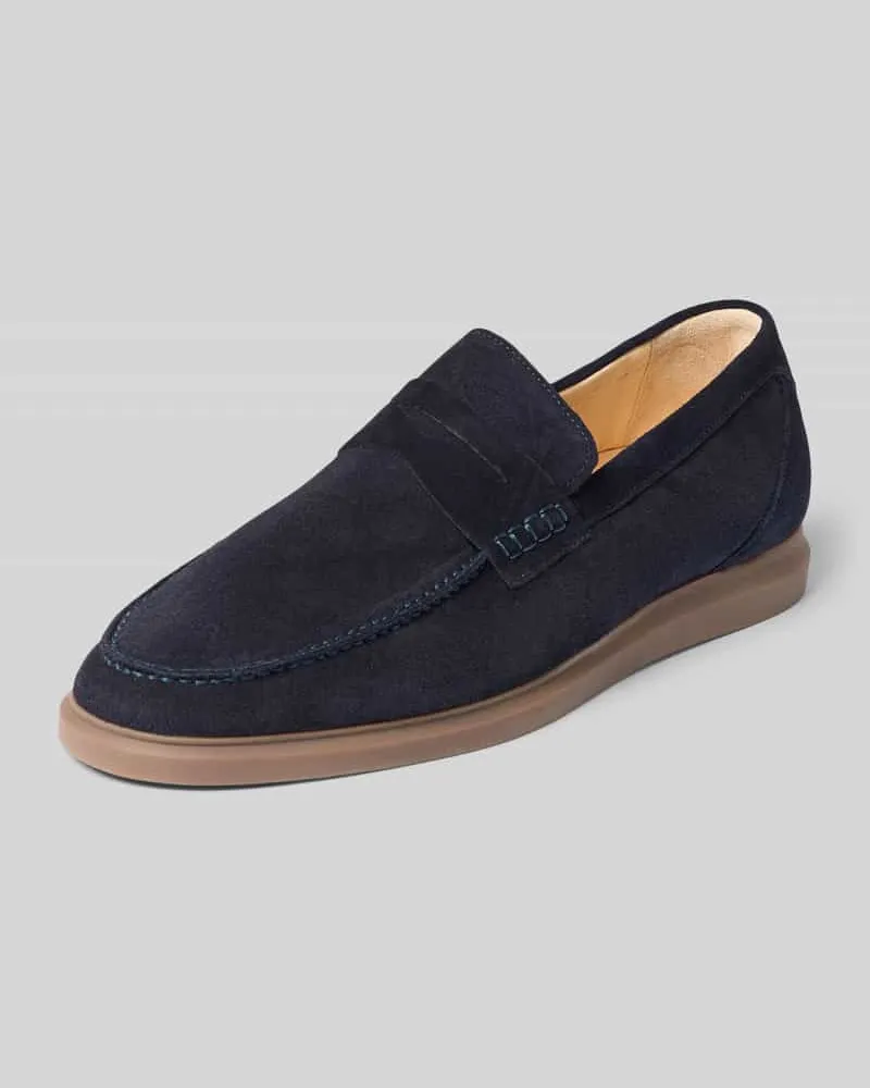 Henry Stevens Loafer aus echtem Leder Modell 'Elia Marine
