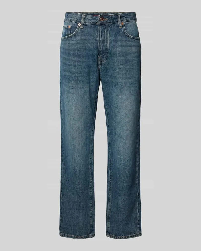 Only & Sons Straight Leg Jeans im 5-Pocket-Design Modell 'EDGE 