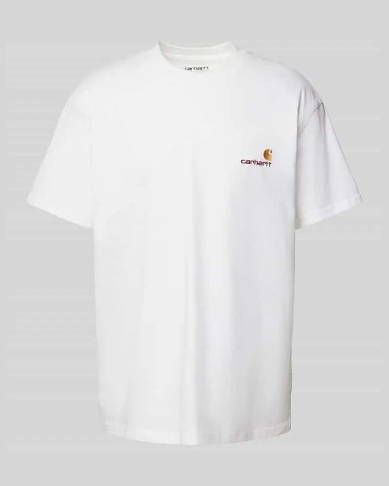 Carhartt WIP T-Shirt mit Label-Stitching 