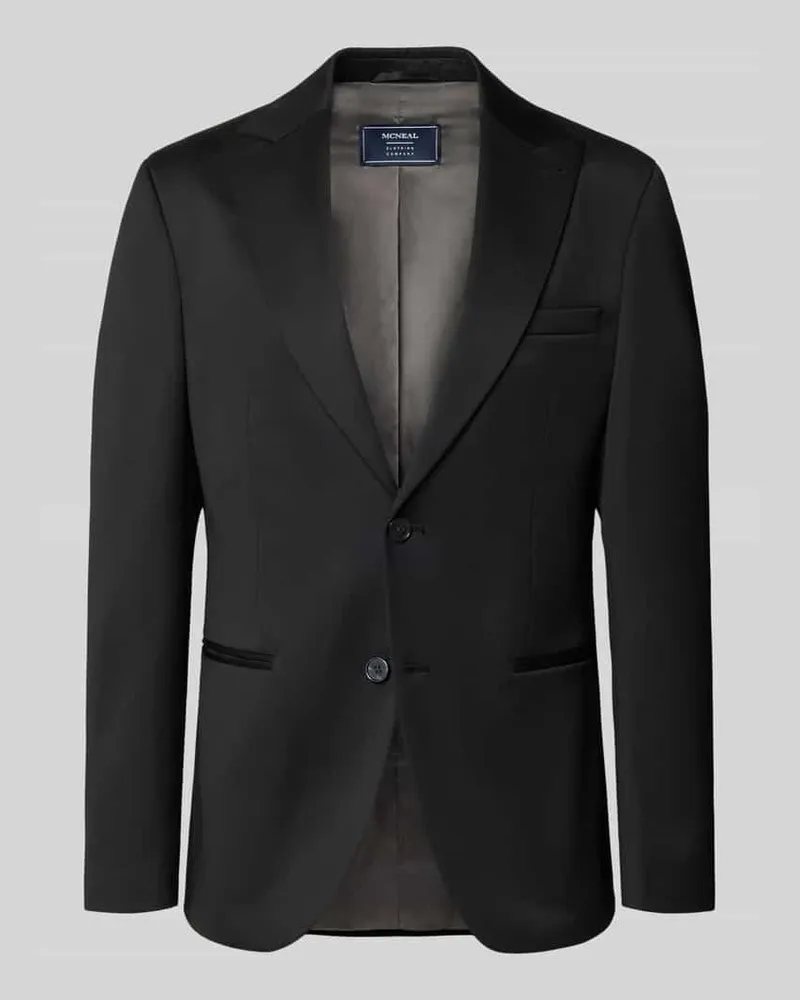 McNeal Regular Fit Sakko mit Reverskragen Dunkelgruen