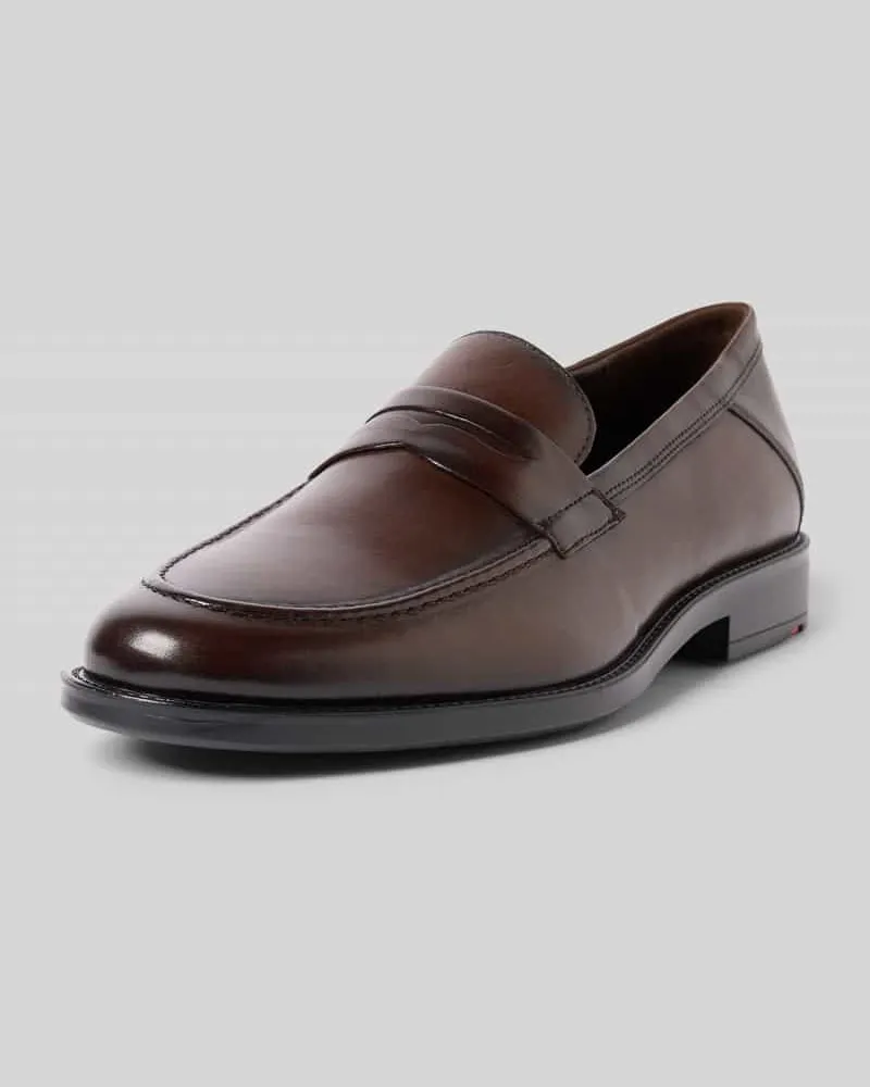Lloyd Penny-Loafer aus echtem Leder Modell 'CORE Dunkelbraun