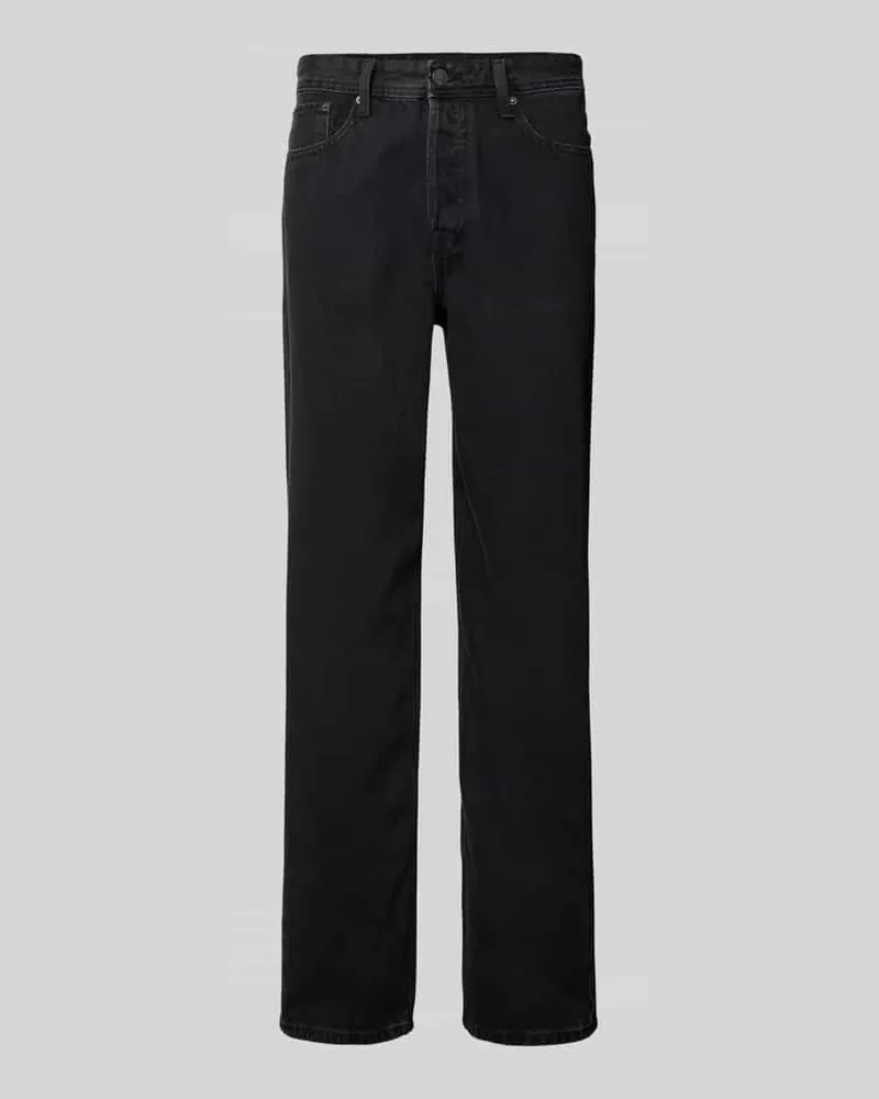 Jack & Jones Loose Fit Jeans im 5-Pocket-Design Modell 'EDDIE 