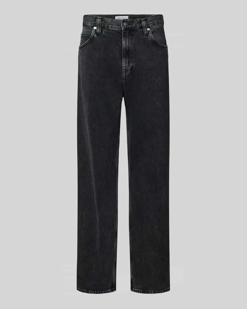 Edwin Jeans Jeans mit Eingrifftaschen Modell 'MATRIX Black