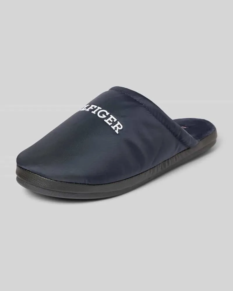Tommy Hilfiger Slides mit Label-Applikation 