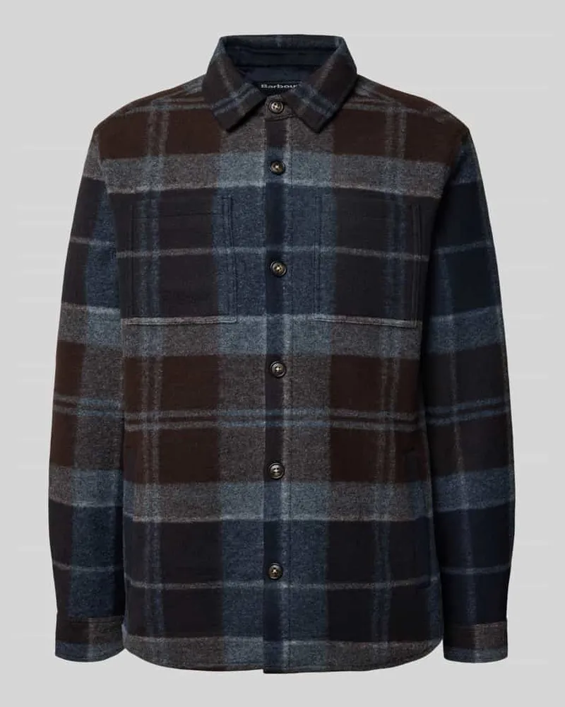 Barbour Regular Fit Hemdjacke mit Brusttaschen 