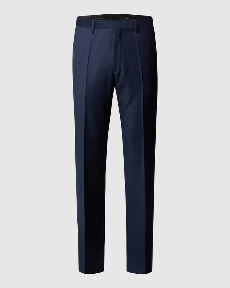Roy Robson Slim Fit Anzughose aus Merinowolle Marine