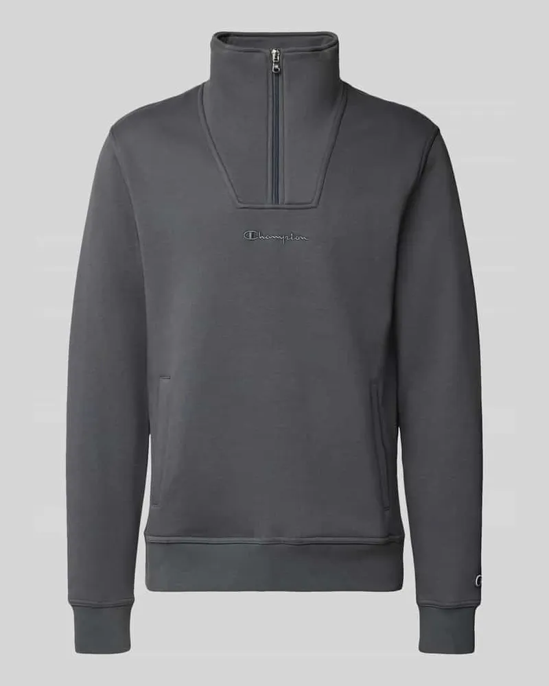 Champion Sweatshirt mit Stehkragen und Reißverschluss 