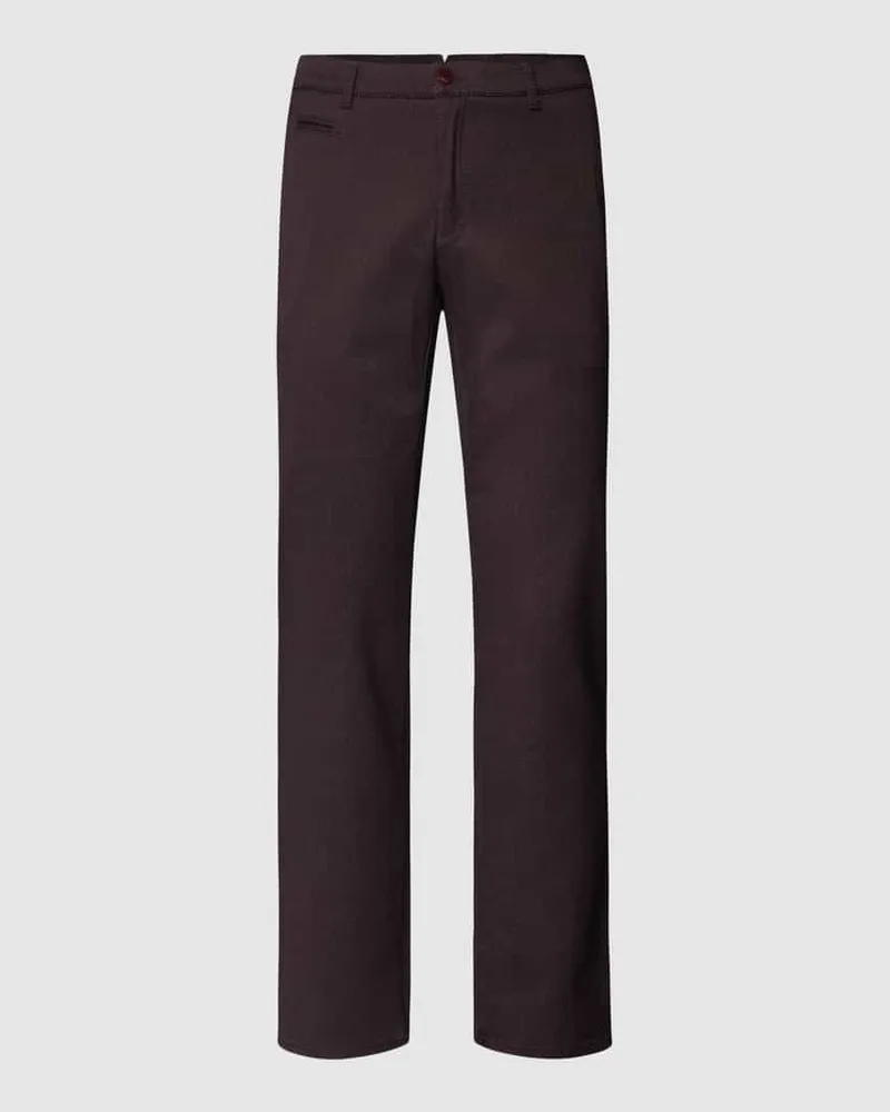 Brax Regular Fit Hose mit Strukturmuster Modell 'Fabio 