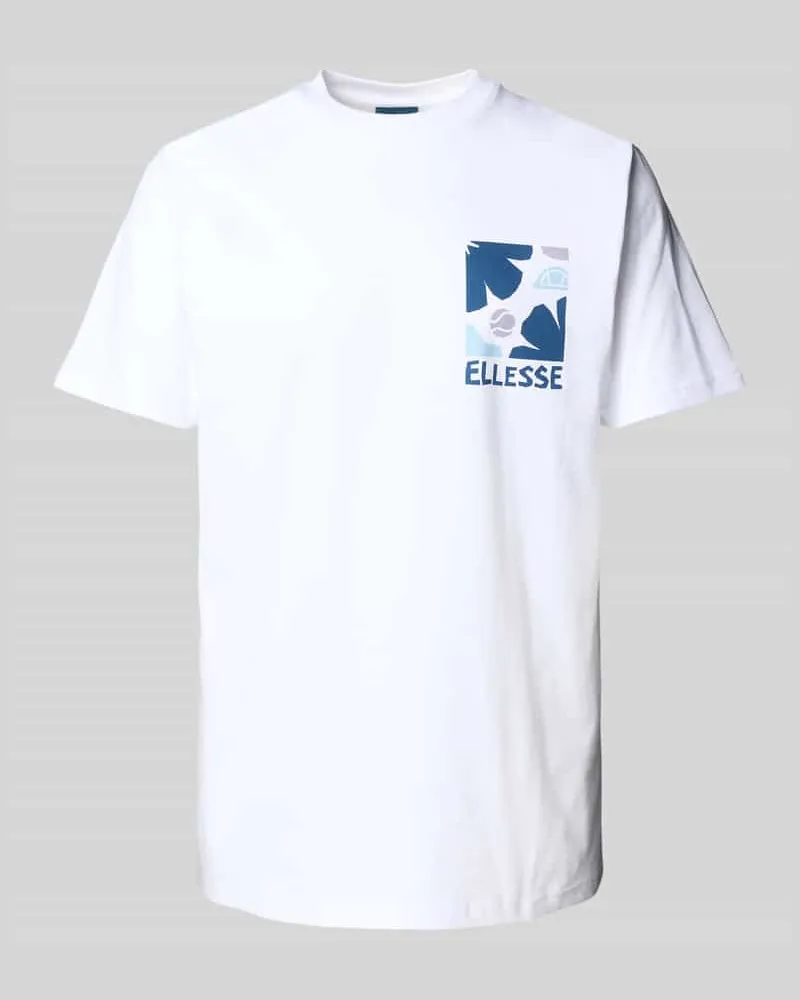 Ellesse T-Shirt mit Label-Print Modell 'IMPRONTA 