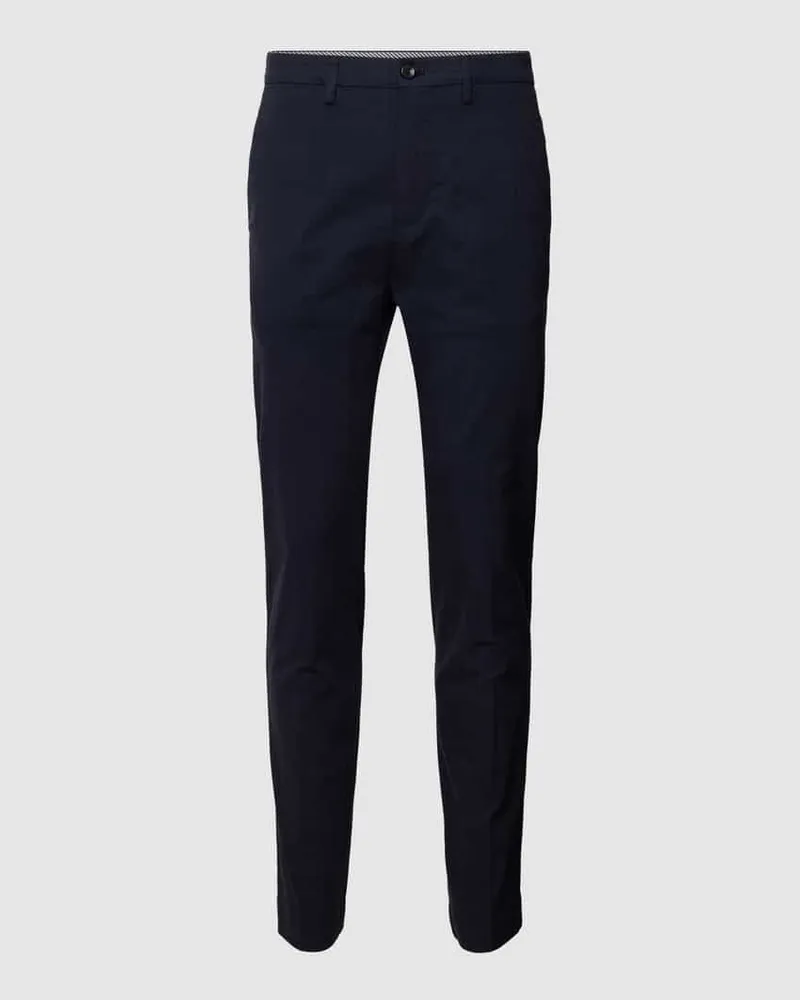 Tommy Hilfiger Hose mit Karomuster Modell 'DENTON Marine