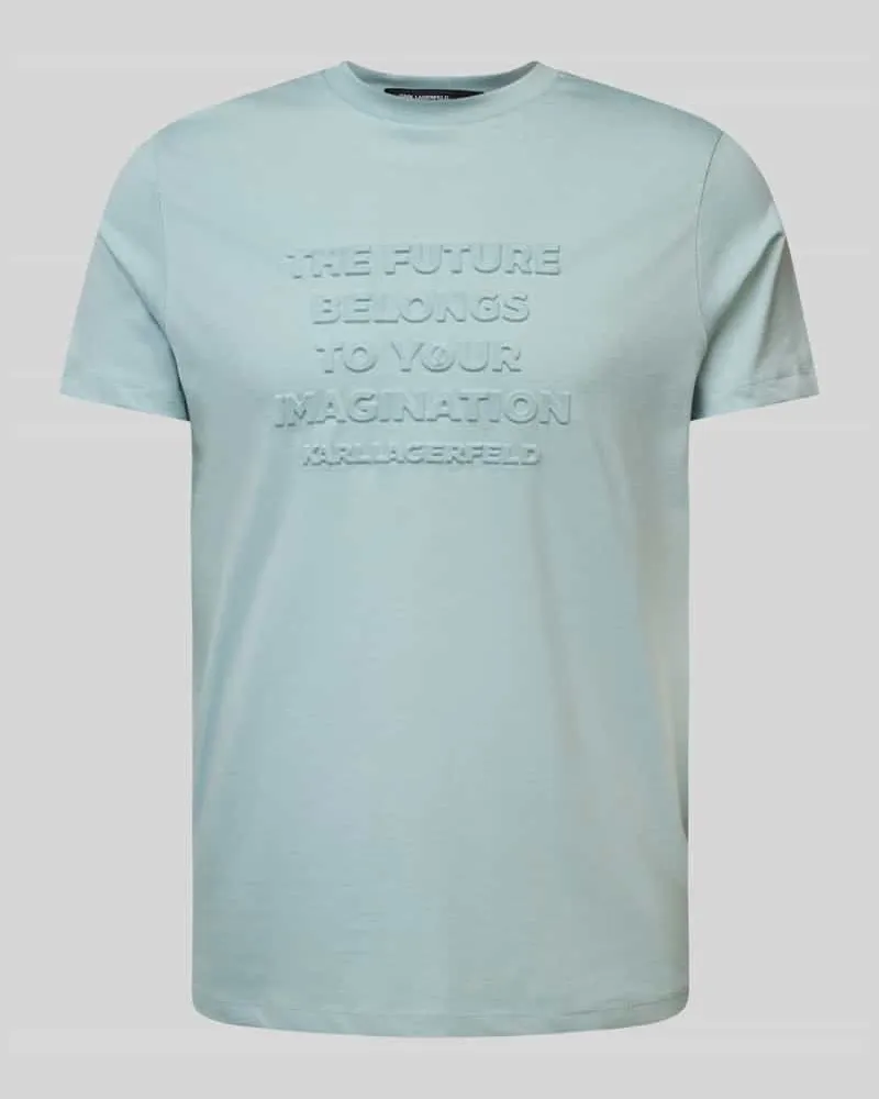 Karl Lagerfeld T-Shirt mit Label-Detail 